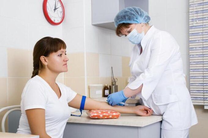 Amostragem de sangue para diabetes
